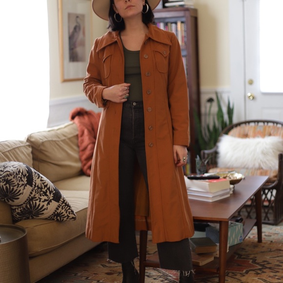 Vintage Jackets & Blazers - Vintage 70s trench jacket